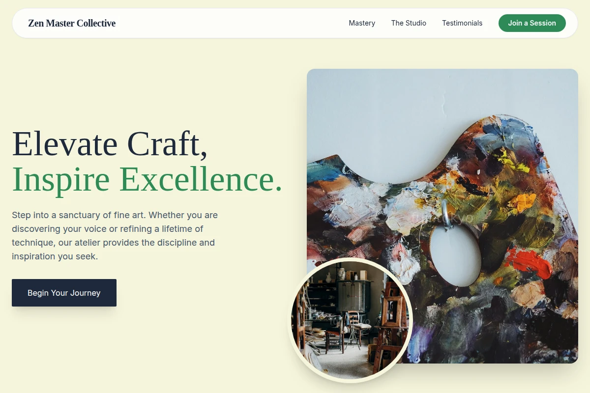 Fine-Art Art Studio
