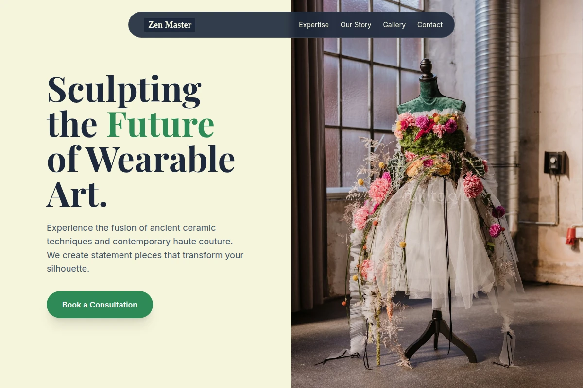 Ceramic Fashion Design