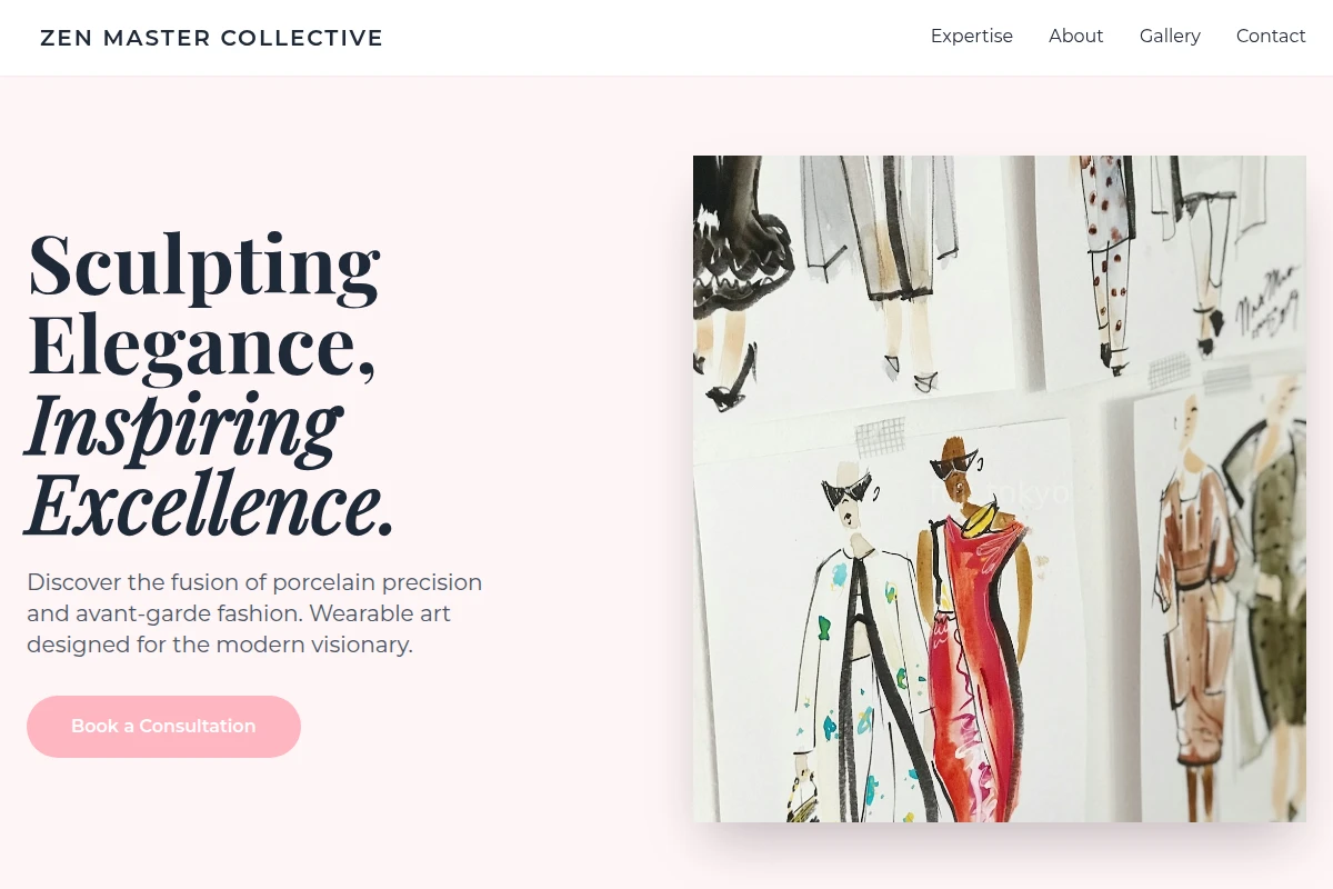 Porcelain Fashion Design