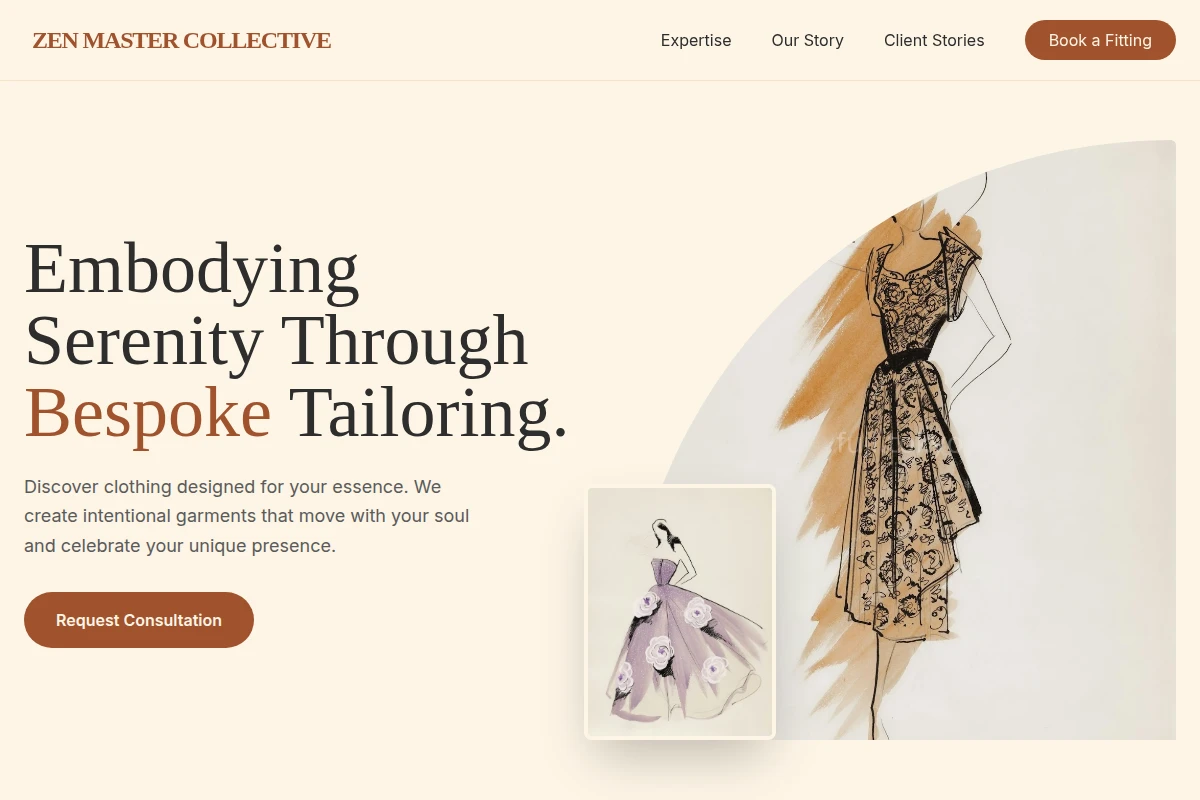 Zen-Garden Fashion Design